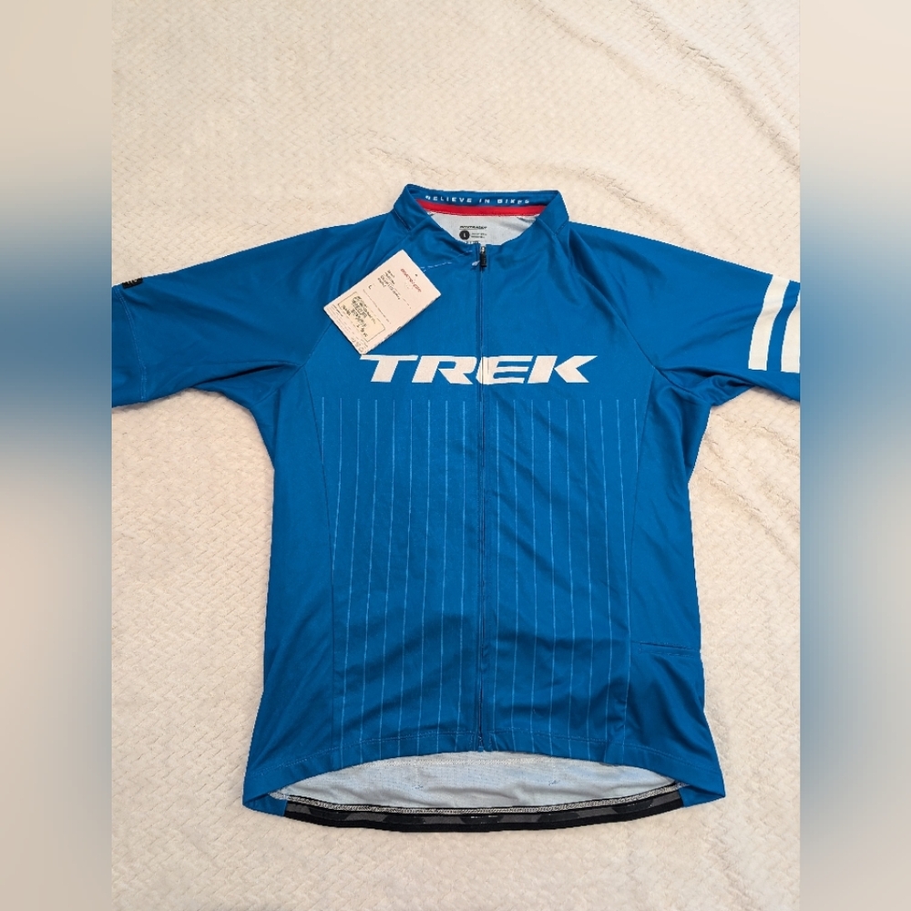 Blue Men's Cycling Shirt